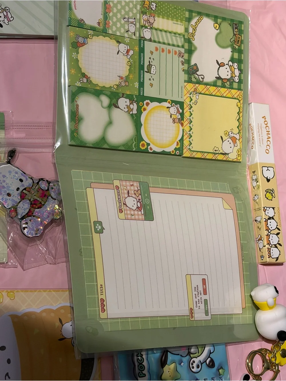 Sanrio Pochacco  Stationery Set